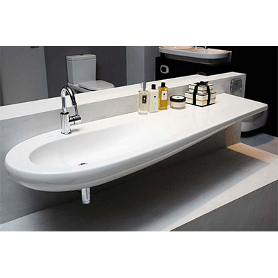 Умивальник врізний LAUFEN ALESSI ONE 8149734001041 120х50 правий. Купить в Днепре. Умивальники. Врізні умивальники. Сантехніка. Купить в интернет магазине сантехники Санстор. Днепр.