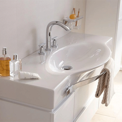 Умивальник врізний LAUFEN PALACE 8117020001041 90х51 меблевий. Купить в Днепре. Умивальники. Врізні умивальники. Сантехніка. Купить в интернет магазине сантехники Санстор. Днепр.