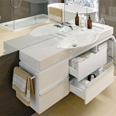 Умивальник врізний LAUFEN PALACE 8117060001041 150х51. Купить в Днепре. Умивальники. Врізні умивальники. Сантехніка. Купить в интернет магазине сантехники Санстор. Днепр.