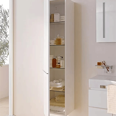 Пенал LAUFEN PALACE 4020220754631 35х34х165 правий білий. Купить в Днепре. Меблі. Пенали. Сантехніка. Купить в интернет магазине сантехники Санстор. Днепр.