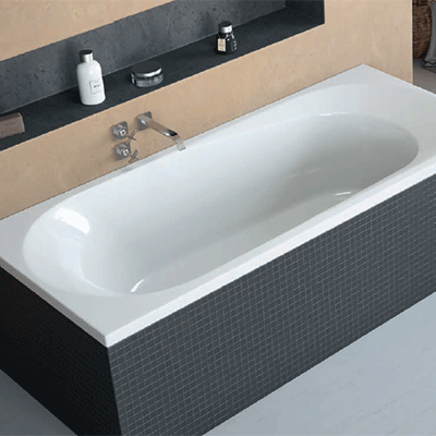 Ванна RADAWAY DIA WA1-05-180x080U 180x80 + ніжки. Купить в Днепре. Ванни. Ванни класичні. Сантехніка. Купить в интернет магазине сантехники Санстор. Днепр.