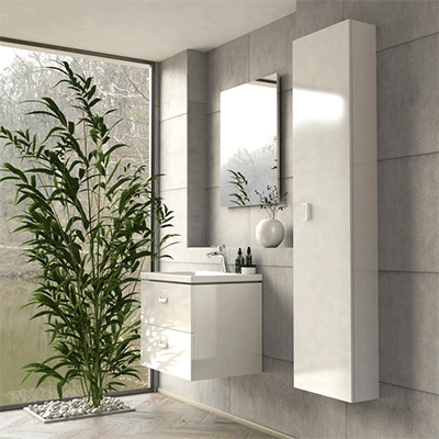 Пенал RAVAK COMFORT X000001382 40х160х16 білий. Купить в Днепре. Меблі. Пенали. Сантехніка. Купить в интернет магазине сантехники Санстор. Днепр.