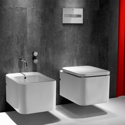 Біде підвісне ROCA ELEMENT 357576000. Купить в Днепре. Унітази. Біде підвісні. Сантехніка. Купить в интернет магазине сантехники Санстор. Днепр.